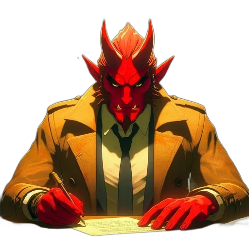 jacket, mask, staff, face transparent PNG cut-out