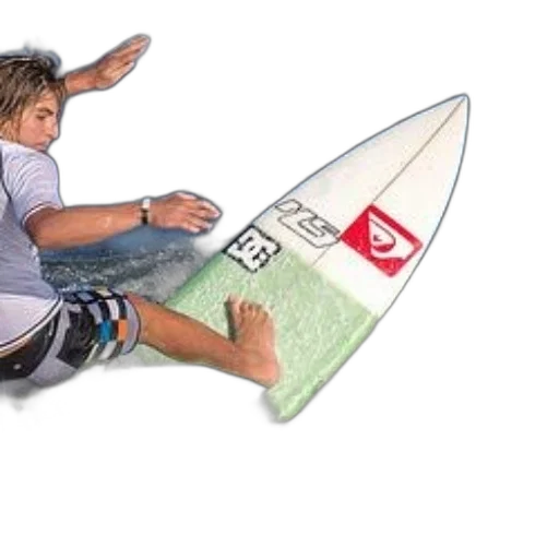 3d render, photorealistic, surfer, rides transparent PNG cut-out
