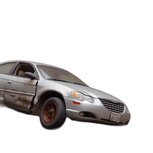 car, weapon, robot, 3d render transparent PNG cut-out