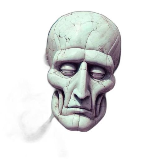 mask, face, creature, robot transparent PNG cut-out