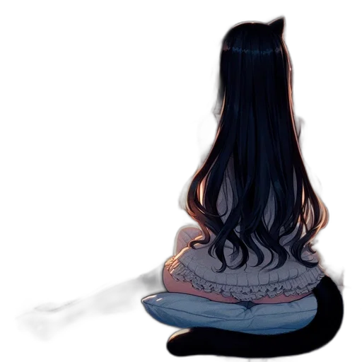 hair, dress, mask, crown transparent PNG cut-out