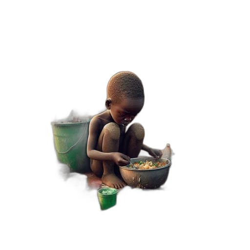 food, concept art, 3d render, pixel art transparent PNG cut-out