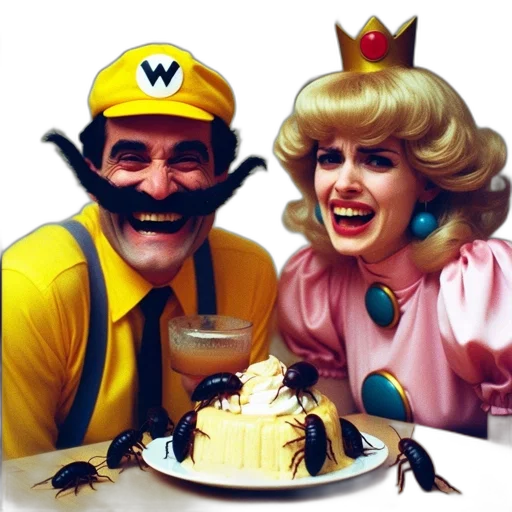 crown, food, hat, two transparent PNG cut-out