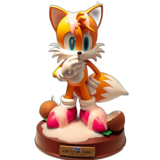 3d render, concept art, sega, collectible transparent PNG cut-out