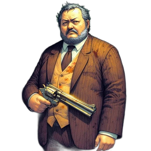 staff, weapon, jacket, concept art transparent PNG cut-out