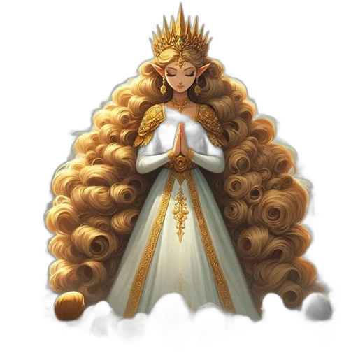 crown, hair, dress, jewelry transparent PNG cut-out