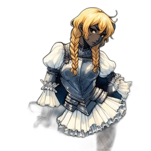 dress, staff, crown, mask transparent PNG cut-out