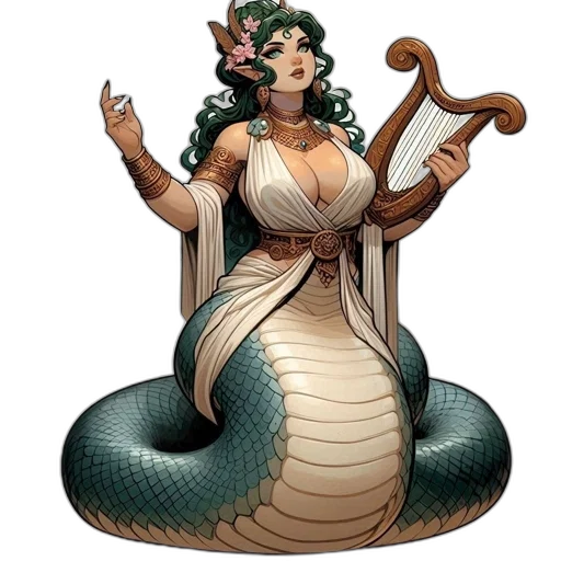 dragon, staff, dress, concept art transparent PNG cut-out