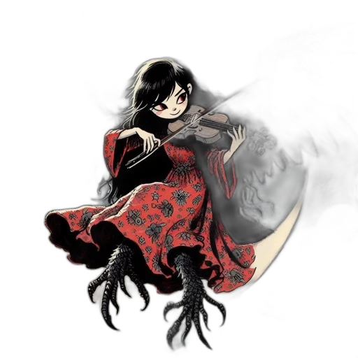 dress, dragon, creature, concept art transparent PNG cut-out