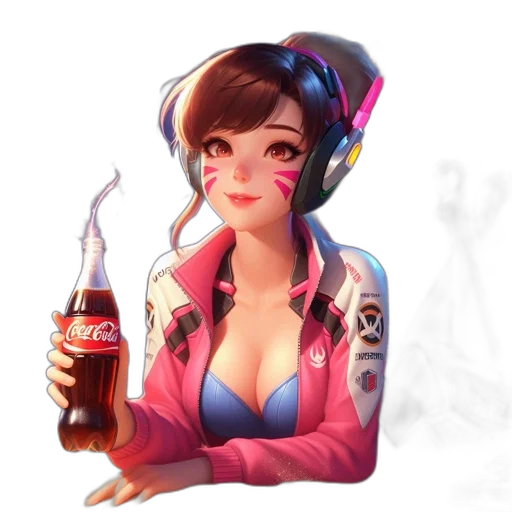 jacket, robot, bottle, staff transparent PNG cut-out