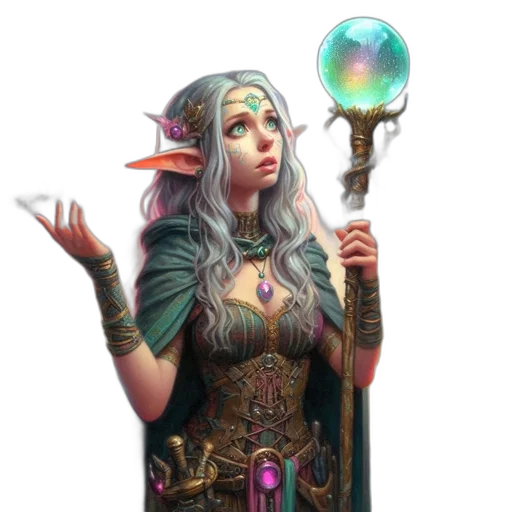 staff, jewelry, weapon, dragon transparent PNG cut-out