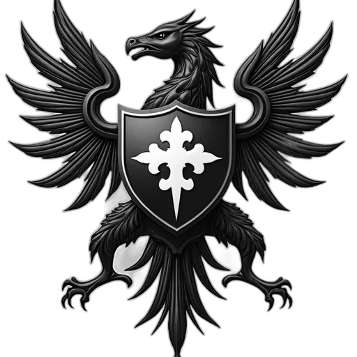 crown, sword, staff, dragon transparent PNG cut-out