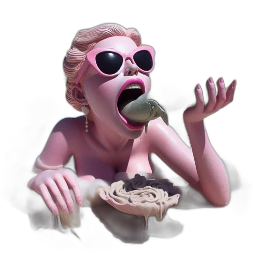food, mask, jewelry, creature transparent PNG cut-out