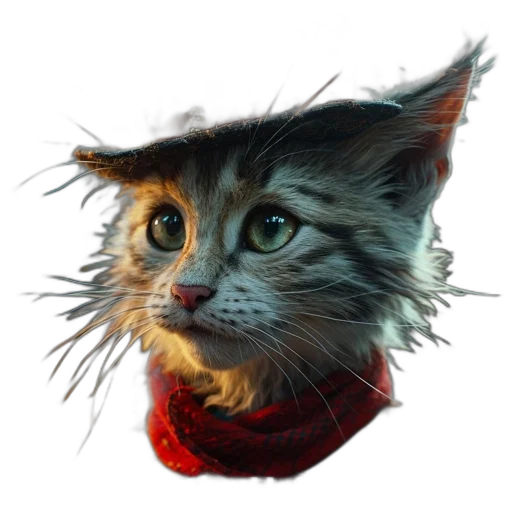 hat, animal, creature, hair transparent PNG cut-out