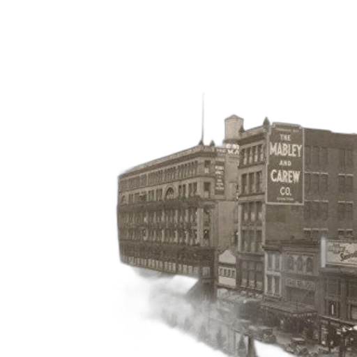 building, car, furniture, photorealistic transparent PNG cut-out