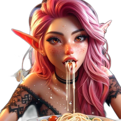 food, fantasy art, concept art, photorealistic transparent PNG cut-out