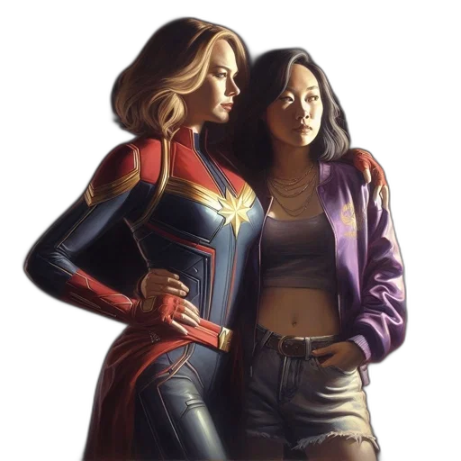 jacket, comic book art, concept art, fantasy art transparent PNG cut-out