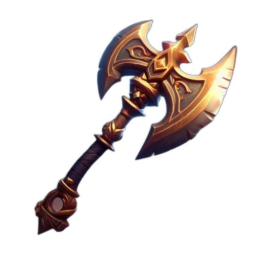 weapon, sword, staff, dragon transparent PNG cut-out
