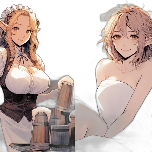 dress, crown, weapon, robot transparent PNG cut-out