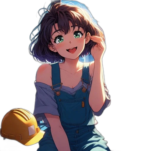 dress, staff, hat, face transparent PNG cut-out