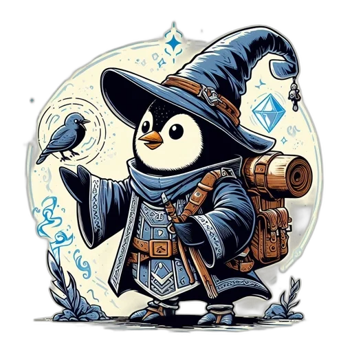 staff, fantasy art, concept art, comic book art transparent PNG cut-out