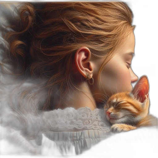 photorealistic, oil painting, fantasy art, watercolor transparent PNG cut-out