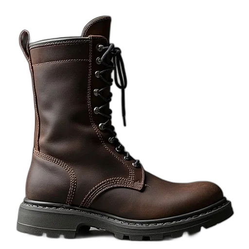 shoes, 3d render, photorealistic, boot transparent PNG cut-out