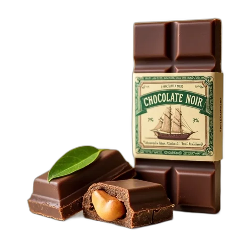 food, chocolate, bar, label transparent PNG cut-out