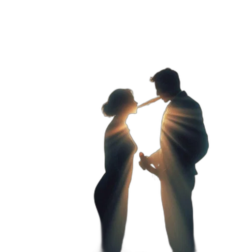 dress, staff, 3d render, concept art transparent PNG cut-out