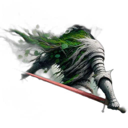 sword, dragon, weapon, staff transparent PNG cut-out