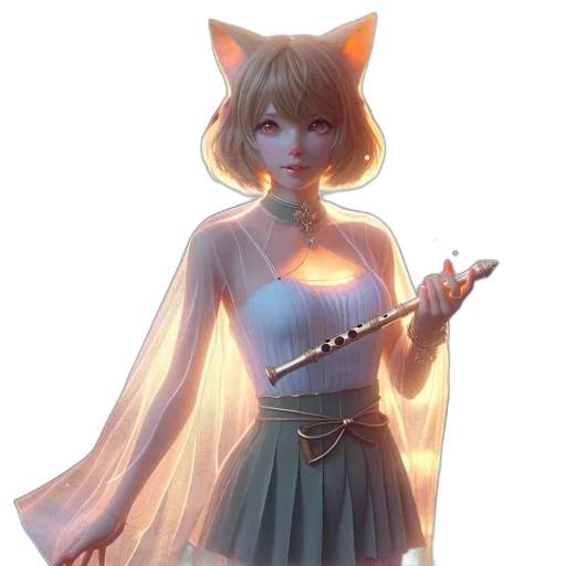 staff, sword, weapon, dress transparent PNG cut-out