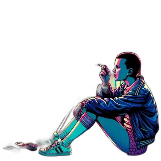 jacket, shoes, robot, face transparent PNG cut-out