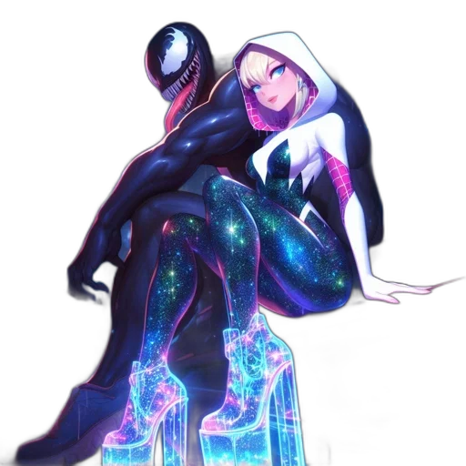 dress, jacket, creature, concept art transparent PNG cut-out