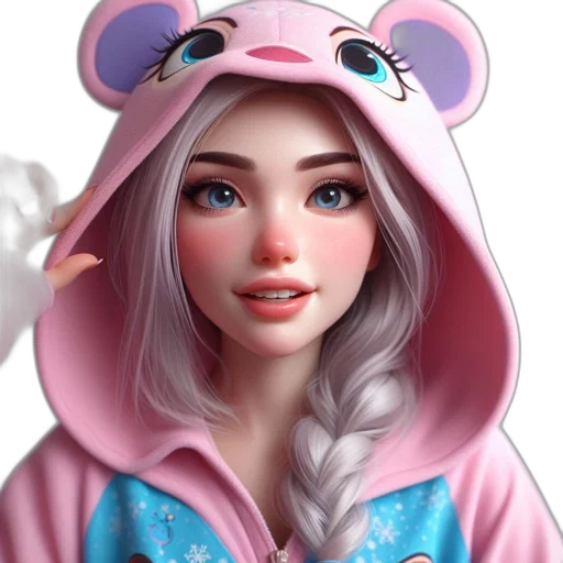 face, jacket, creature, fantasy art transparent PNG cut-out