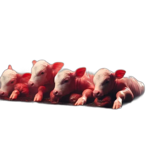 animal, shoes, food, 3d render transparent PNG cut-out