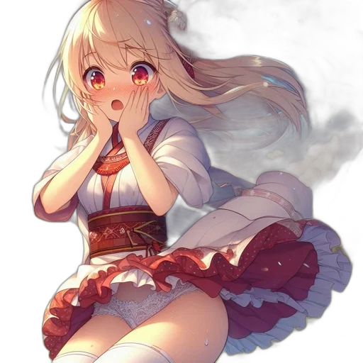 dress, dragon, weapon, face transparent PNG cut-out