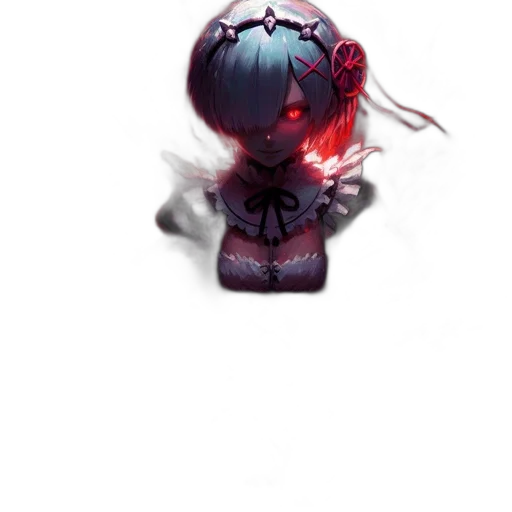 robot, creature, weapon, staff transparent PNG cut-out