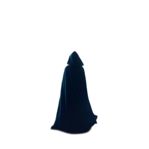 dress, umbrella, staff, hat transparent PNG cut-out