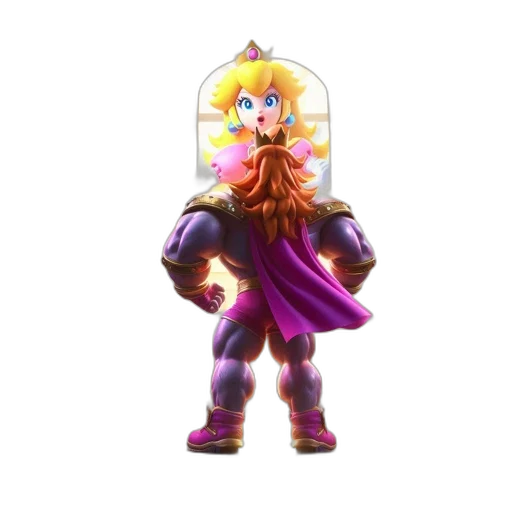 crown, staff, 3d render, concept art transparent PNG cut-out
