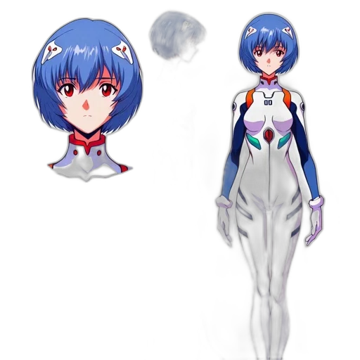 robot, dress, creature, staff transparent PNG cut-out