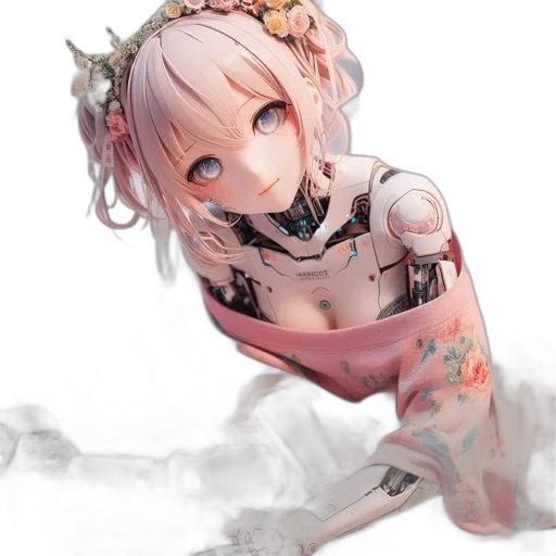 robot, dress, dragon, creature transparent PNG cut-out