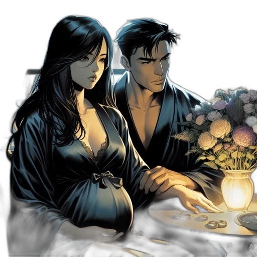 comic book art, concept art, fantasy art, photorealistic transparent PNG cut-out