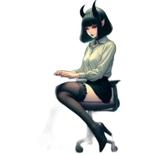 staff, furniture, dress, creature transparent PNG cut-out