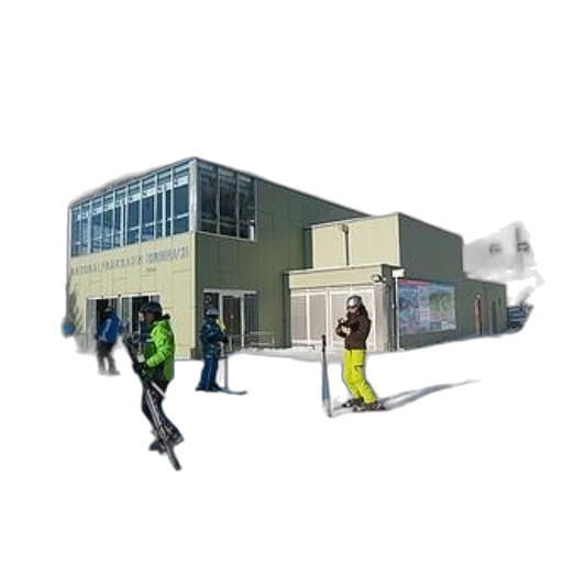 building, staff, 3d render, concept art transparent PNG cut-out