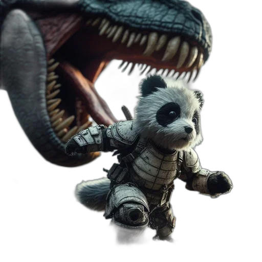 dragon, creature, animal, robot transparent PNG cut-out