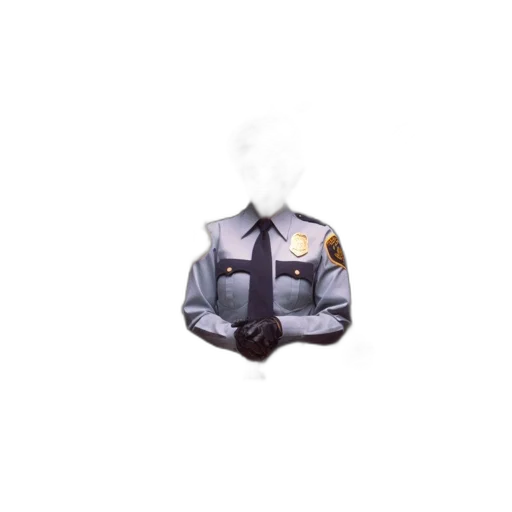 jacket, staff, weapon, mask transparent PNG cut-out
