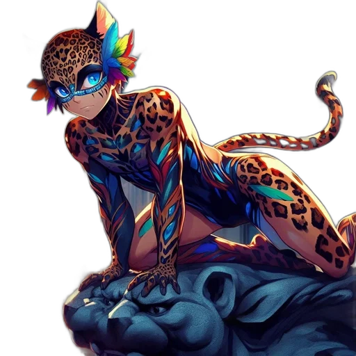 animal, creature, mask, jewelry transparent PNG cut-out