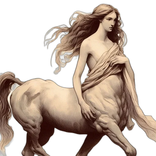 dress, animal, creature, fantasy art transparent PNG cut-out