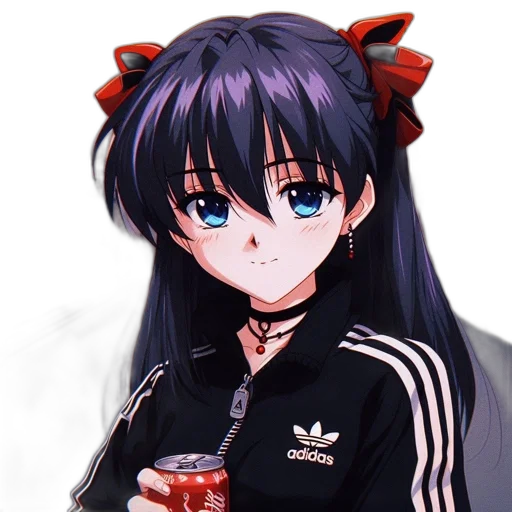 jacket, face, dragon, weapon transparent PNG cut-out