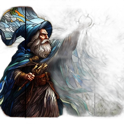fantasy art, concept art, photorealistic, comic book art transparent PNG cut-out